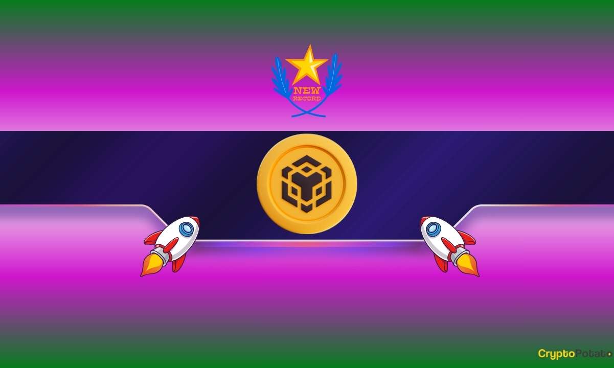 BNB взрывы до нового рекордно высокого уровня в 907 долларов после 191% ежегодного всплеска